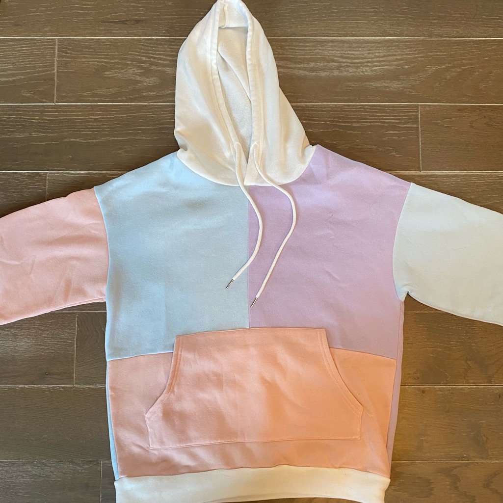 Block Pattern Sweatshirt